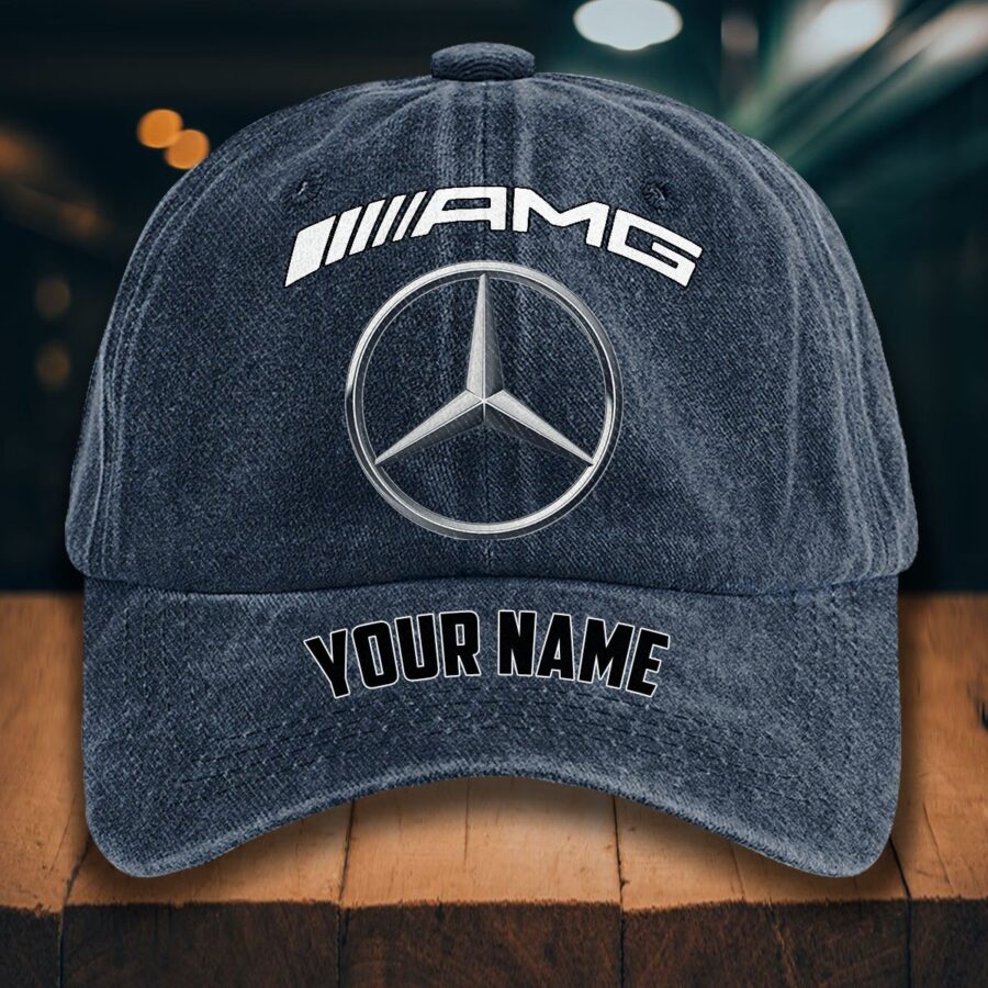 Mercedes-AMG Gewaschene Denim-Kappe – Bild 7