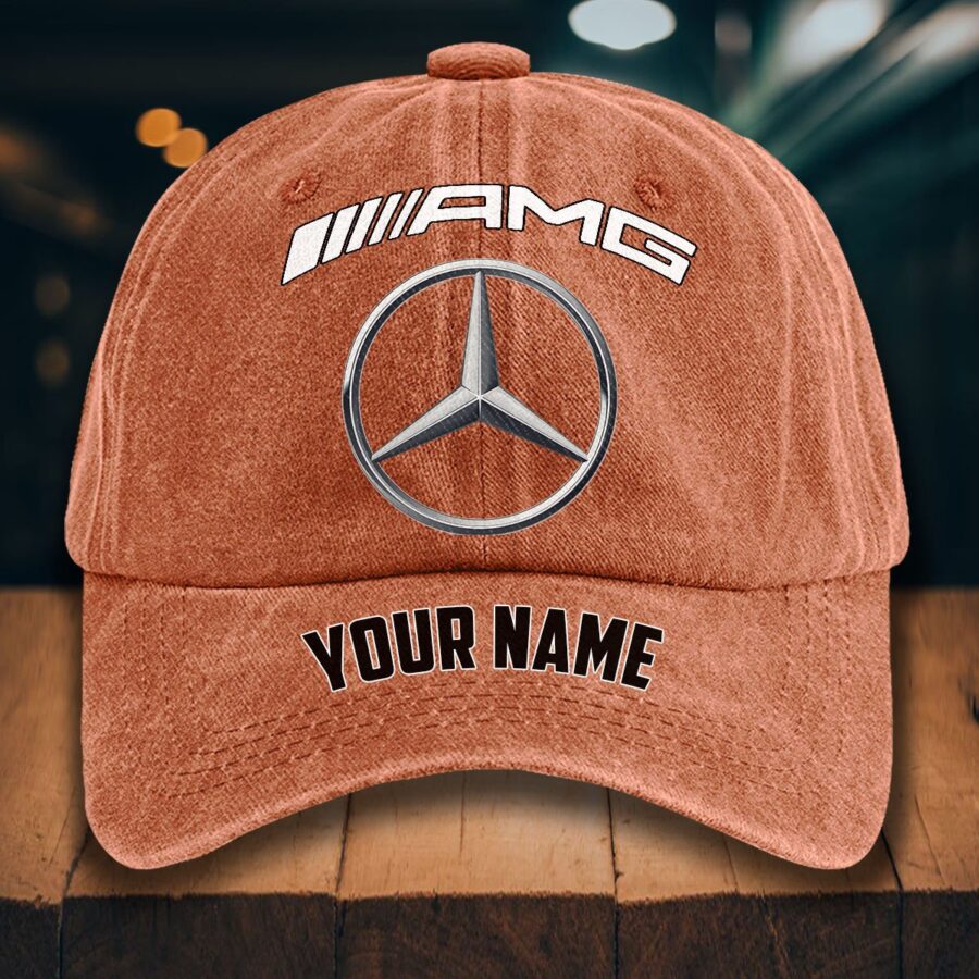 Mercedes-AMG Gewaschene Denim-Kappe – Bild 8