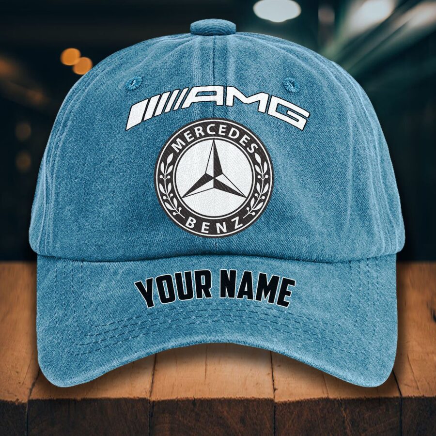 Mercedes-AMG Gewaschene Denim-Kappe – Bild 2