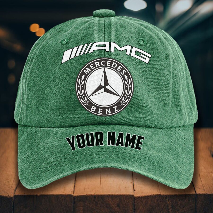 Mercedes-AMG Gewaschene Denim-Kappe – Bild 3