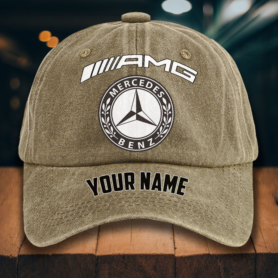 Mercedes-AMG Gewaschene Denim-Kappe – Bild 5