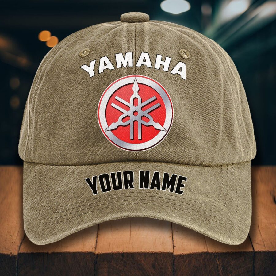 Yamaha Gewaschene Denim-Kappe – Bild 5