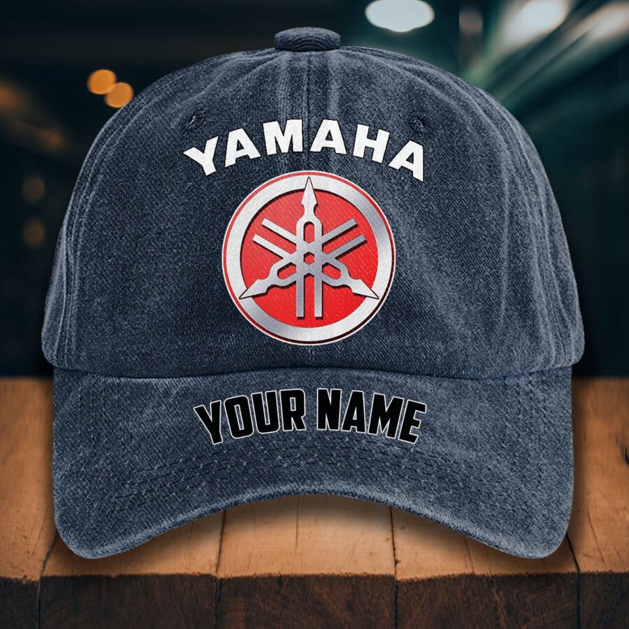 Yamaha Gewaschene Denim-Kappe – Bild 7