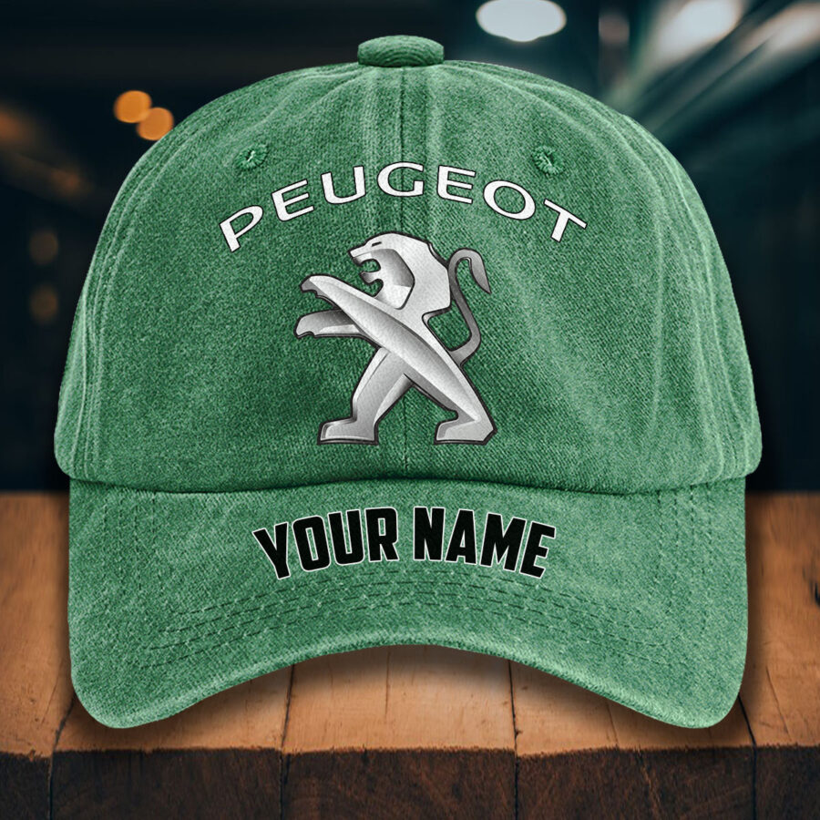 Peugeot Gewaschene Denim-Kappe – Bild 3