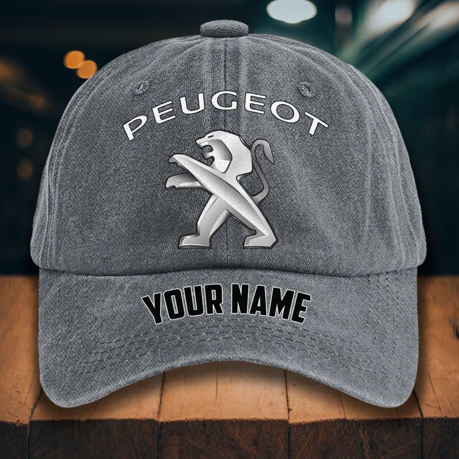 Peugeot Gewaschene Denim-Kappe – Bild 4
