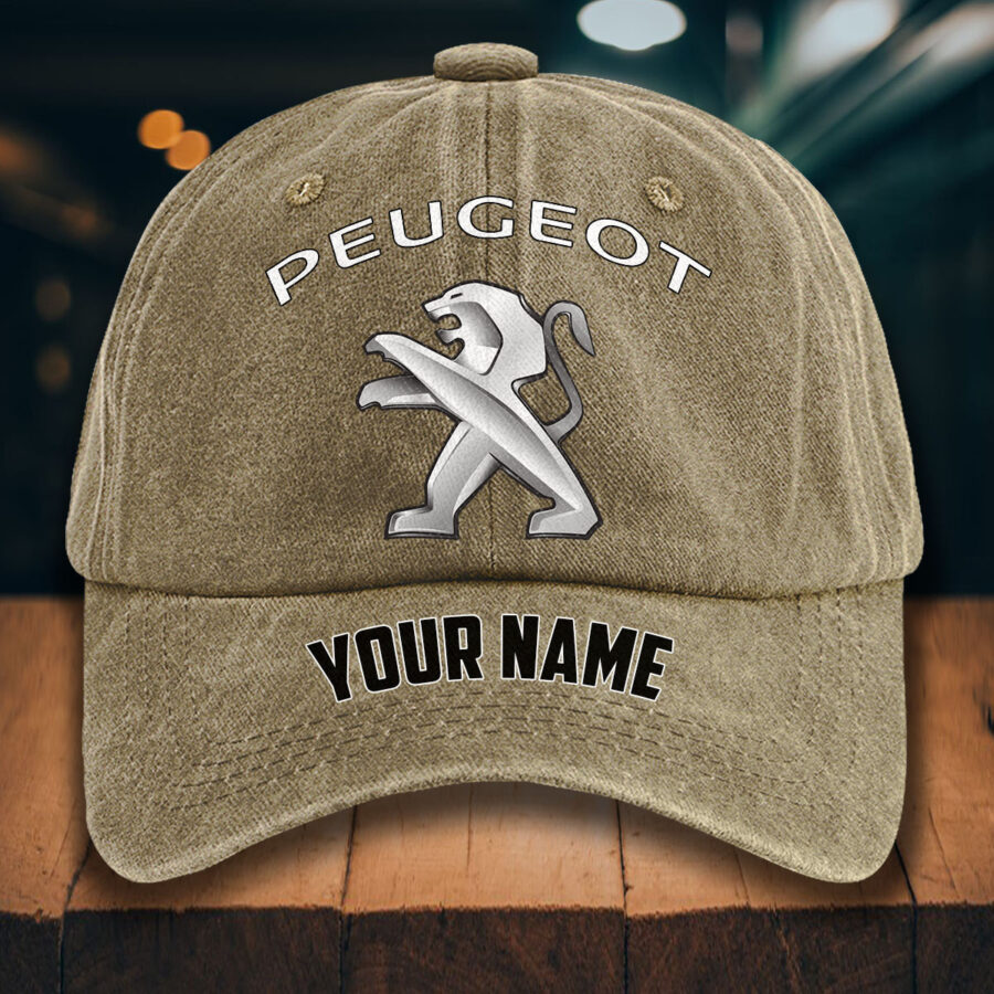 Peugeot Gewaschene Denim-Kappe – Bild 5