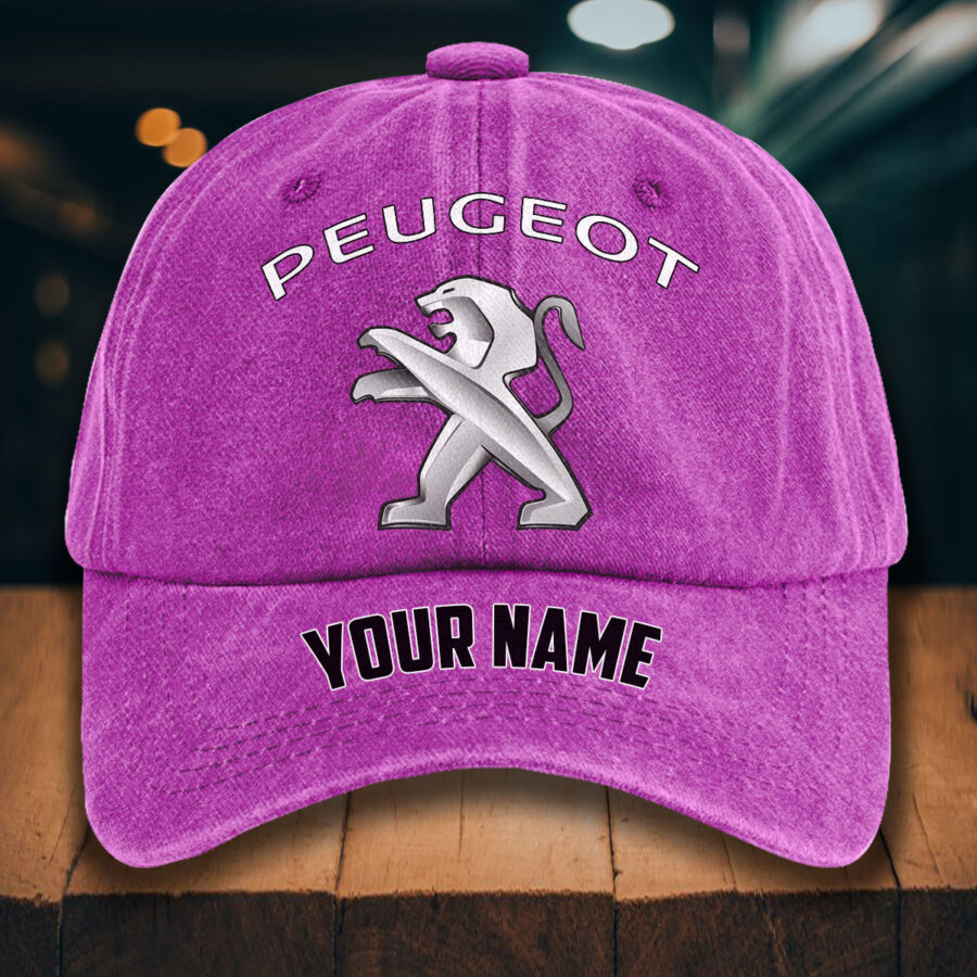 Peugeot Gewaschene Denim-Kappe – Bild 6