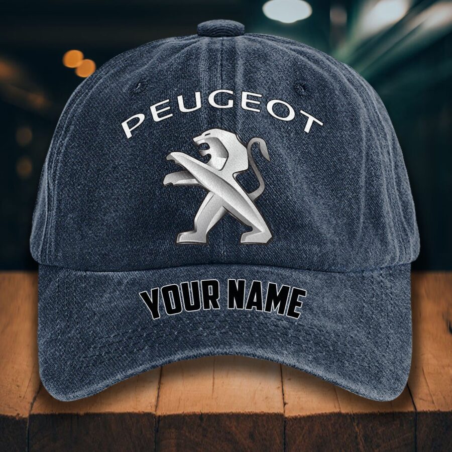 Peugeot Gewaschene Denim-Kappe – Bild 7