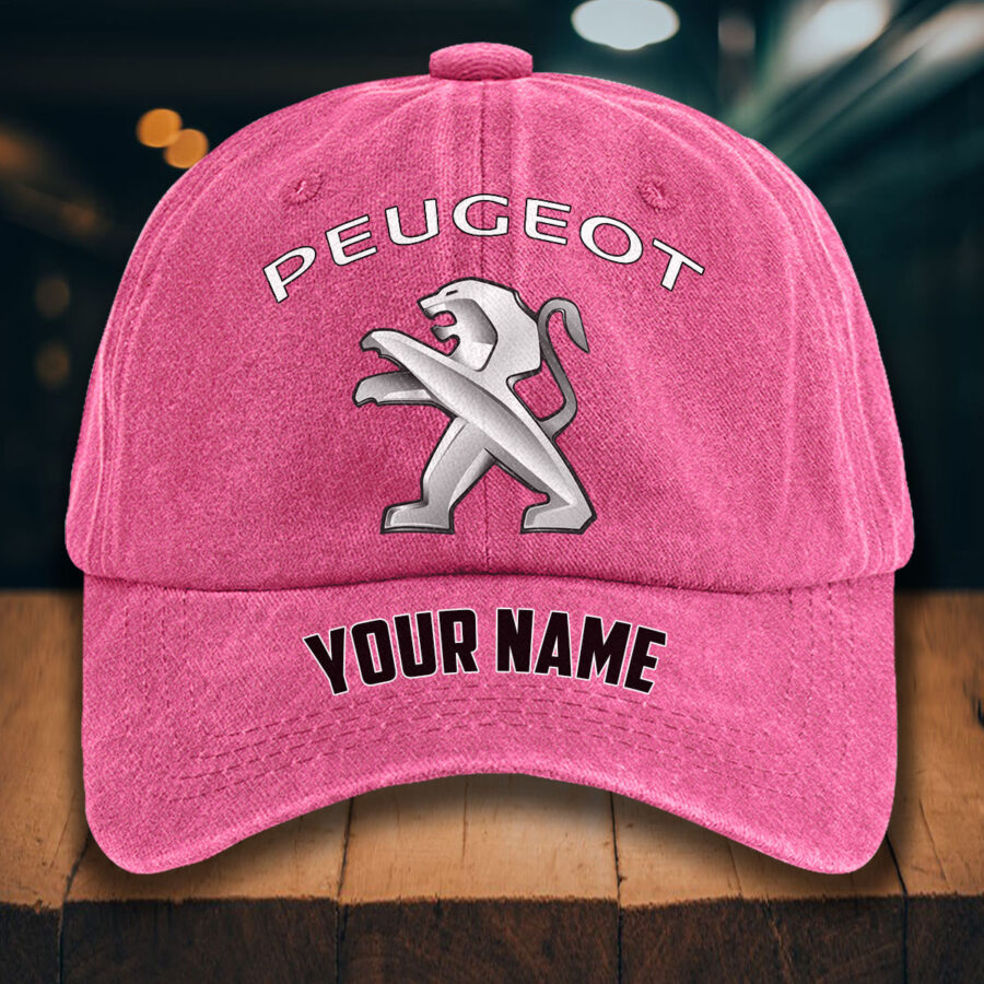 Peugeot Gewaschene Denim-Kappe – Bild 10