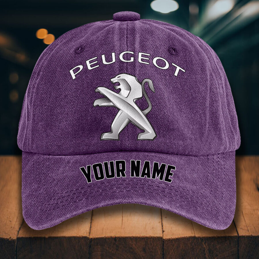 Peugeot Gewaschene Denim-Kappe – Bild 11