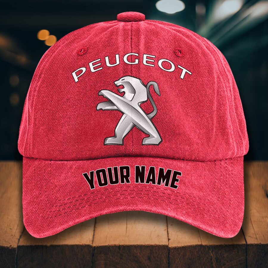 Peugeot Gewaschene Denim-Kappe – Bild 12