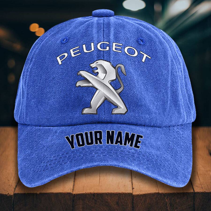 Peugeot Gewaschene Denim-Kappe – Bild 13