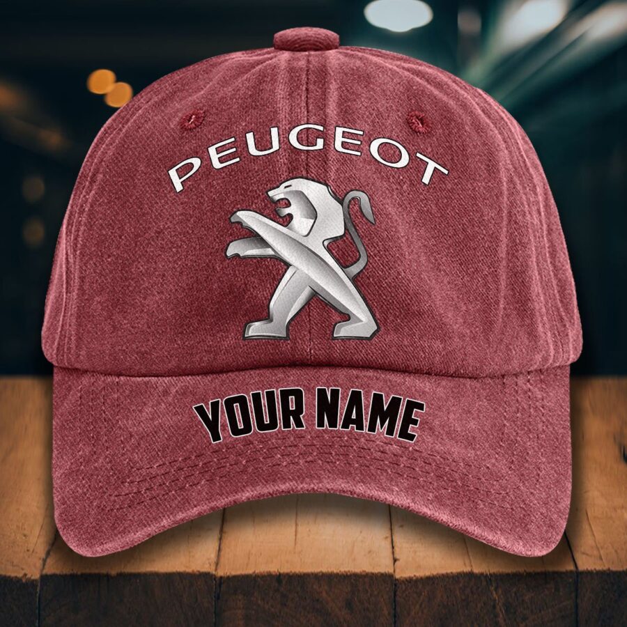 Peugeot Gewaschene Denim-Kappe – Bild 14