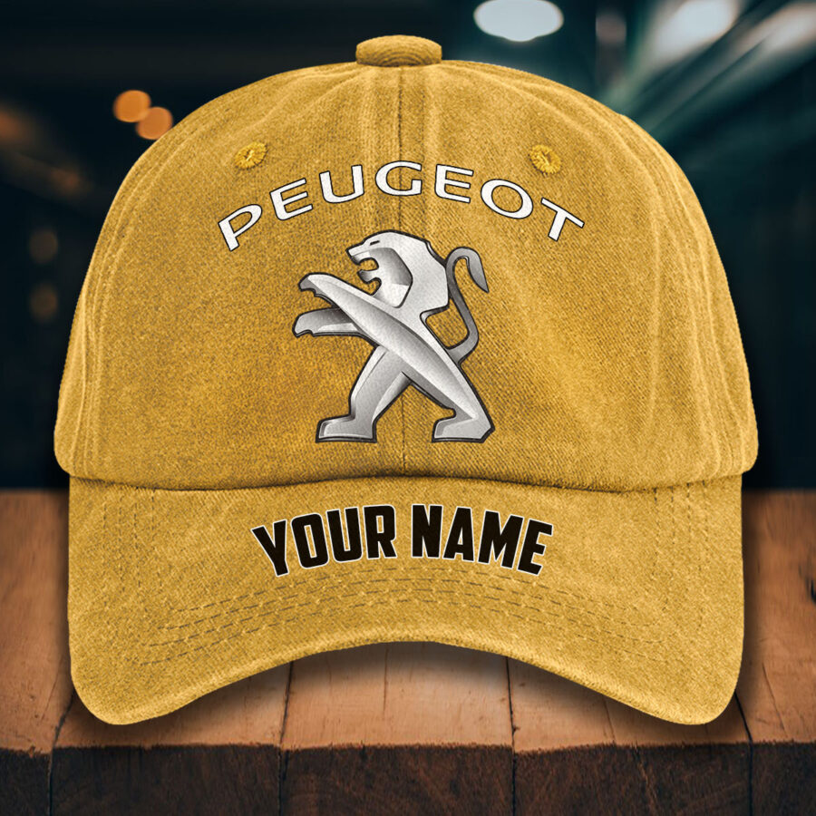 Peugeot Gewaschene Denim-Kappe – Bild 15