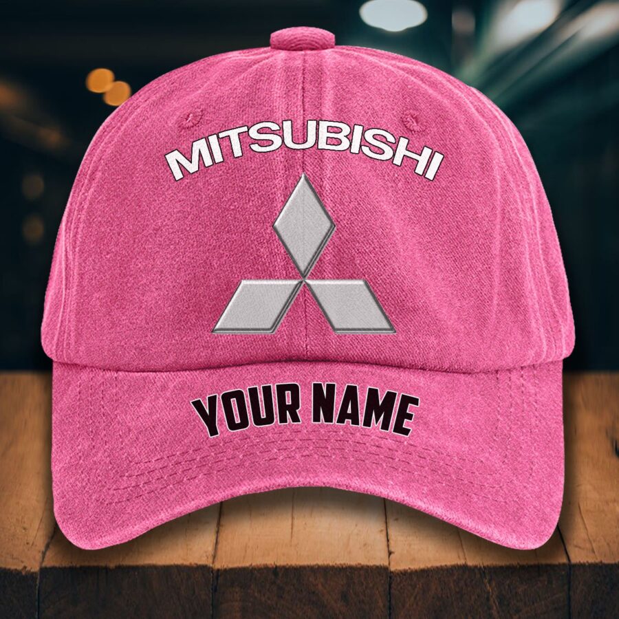 Mitsubishi Gewaschene Denim-Kappe – Bild 10