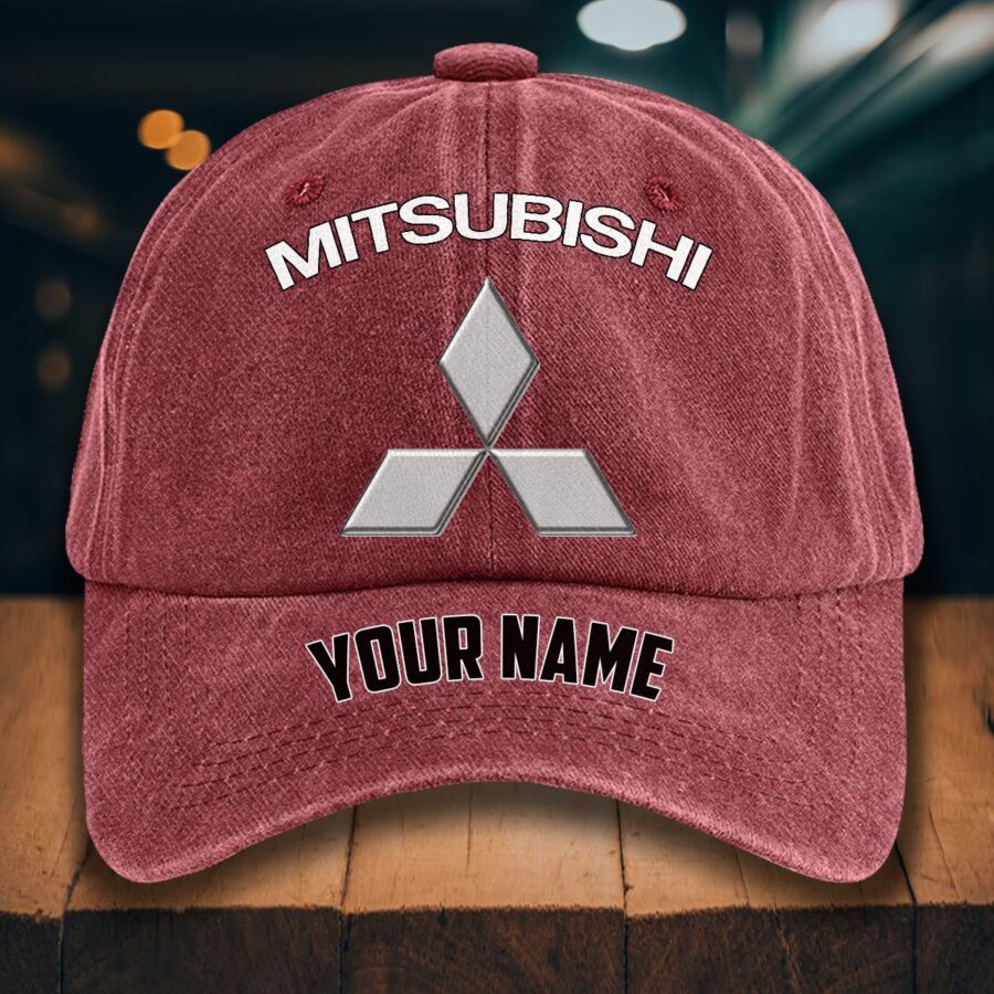 Mitsubishi Gewaschene Denim-Kappe – Bild 14