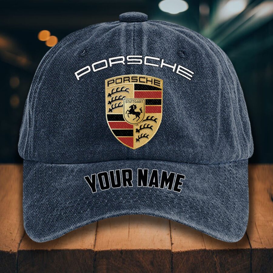Porsche Gewaschene Denim-Kappe – Bild 7
