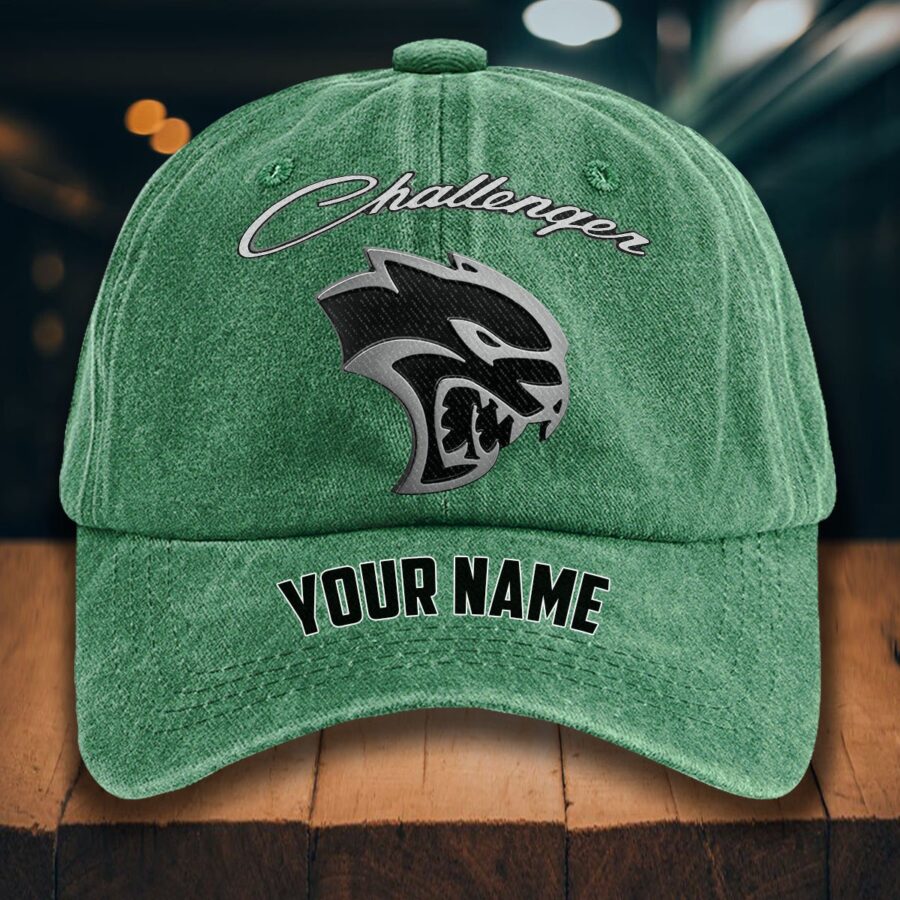 Dodge Challenger Gewaschene Denim-Kappe – Bild 3