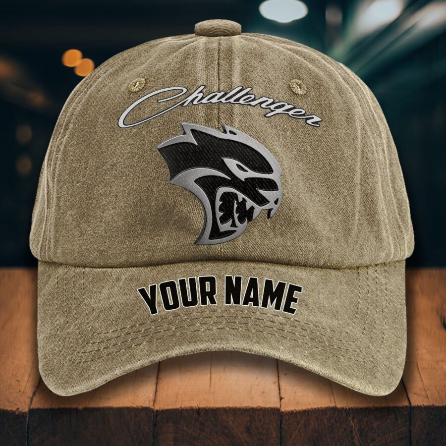 Dodge Challenger Gewaschene Denim-Kappe – Bild 5