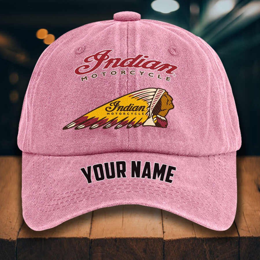 Indian Motorcycle Gewaschene Denim-Kappe – Bild 9