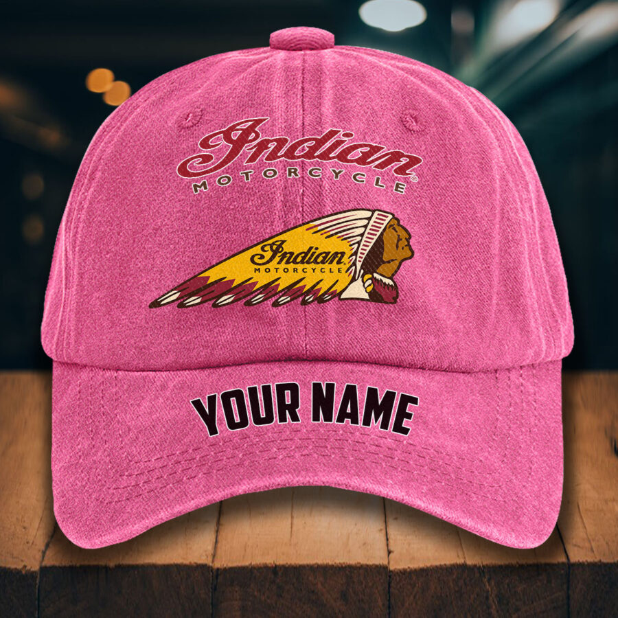 Indian Motorcycle Gewaschene Denim-Kappe – Bild 10