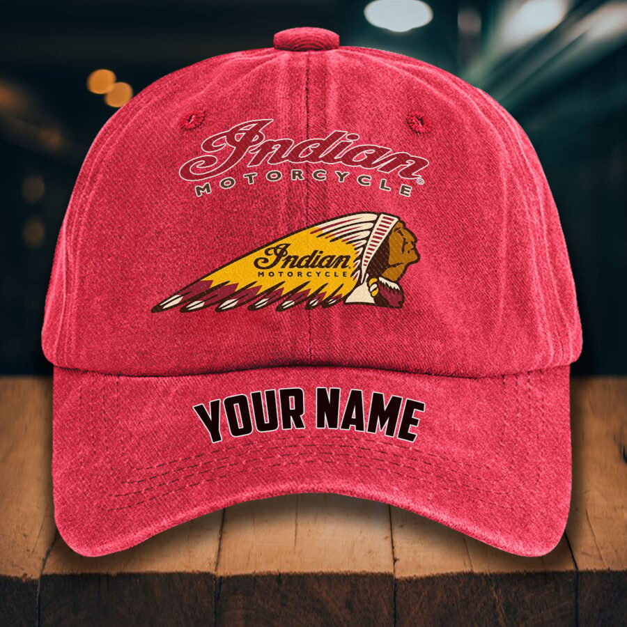 Indian Motorcycle Gewaschene Denim-Kappe – Bild 12