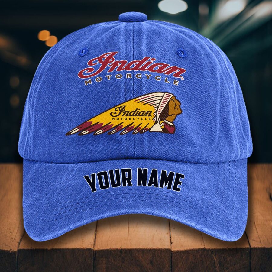 Indian Motorcycle Gewaschene Denim-Kappe – Bild 13