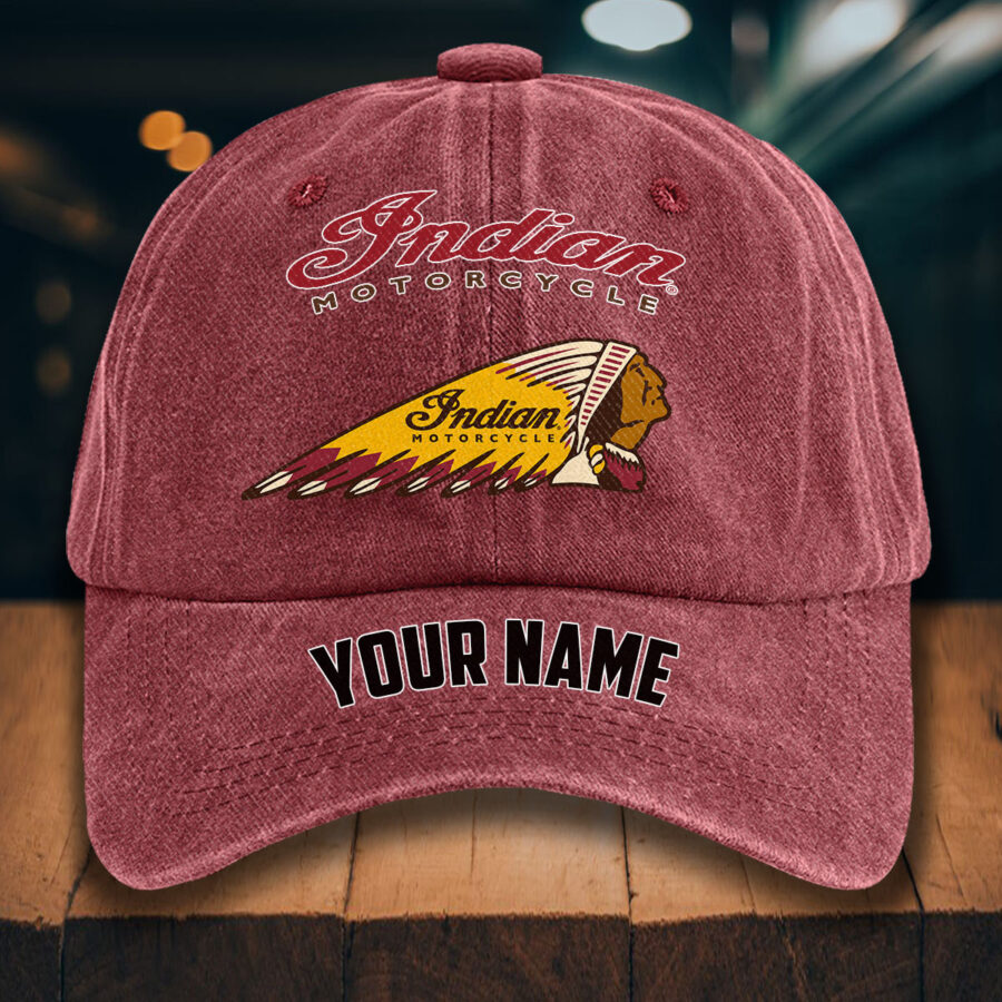 Indian Motorcycle Gewaschene Denim-Kappe – Bild 14