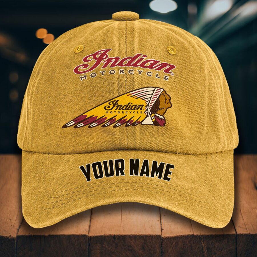 Indian Motorcycle Gewaschene Denim-Kappe – Bild 15