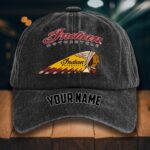 Indian Motorcycle Gewaschene Denim-Kappe