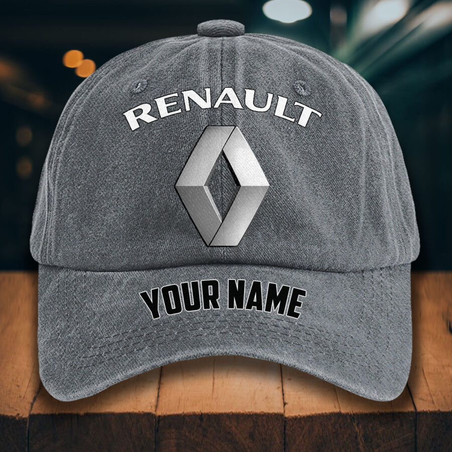 Renault Gewaschene Denim-Kappe – Bild 4