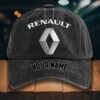 Renault Gewaschene Denim-Kappe