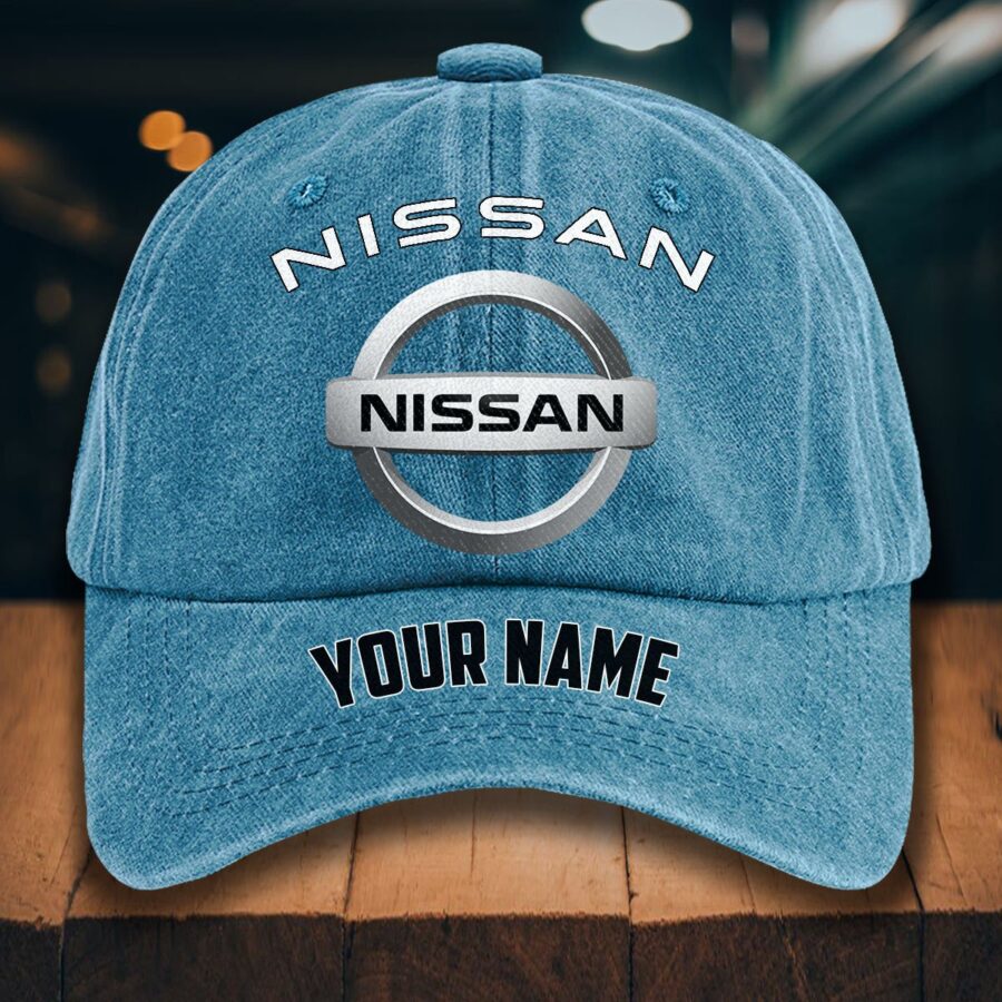 Nissan Gewaschene Denim-Kappe – Bild 2