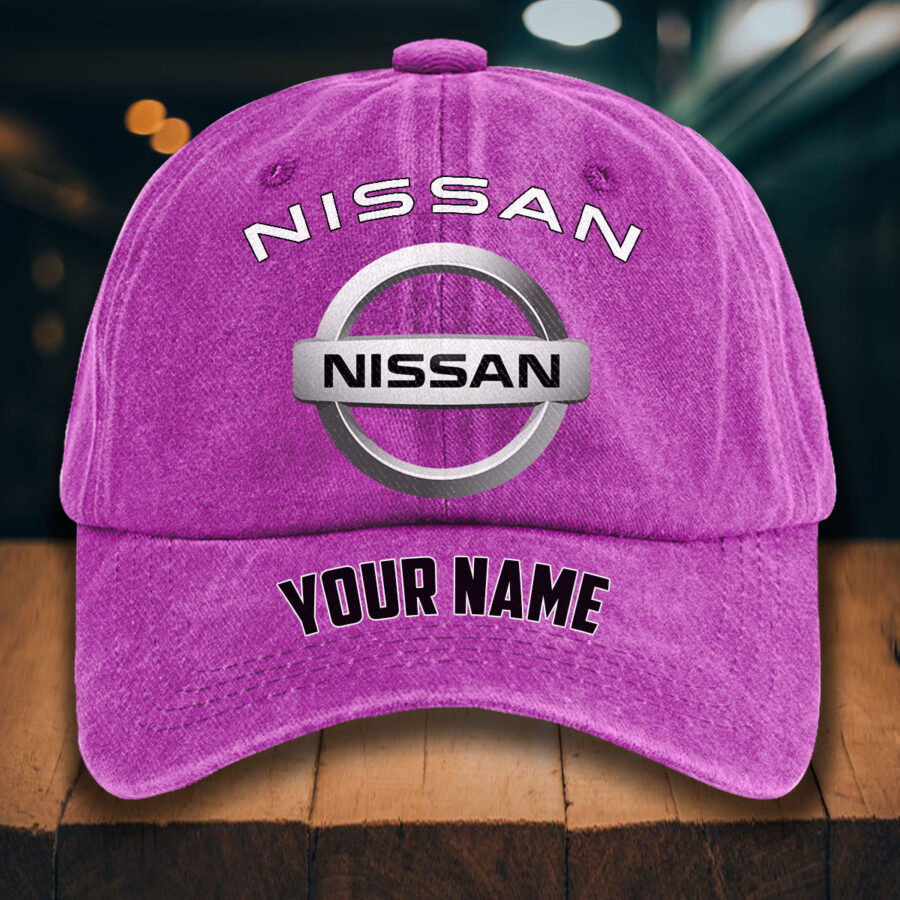 Nissan Gewaschene Denim-Kappe – Bild 6