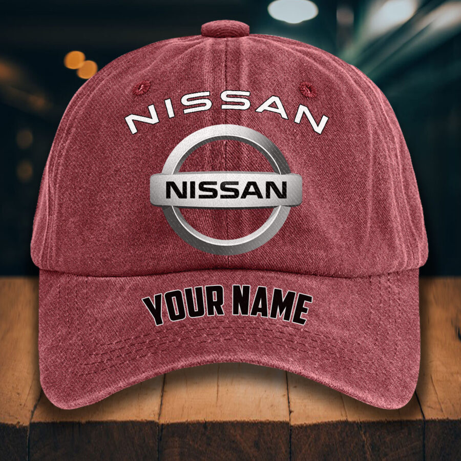 Nissan Gewaschene Denim-Kappe – Bild 14