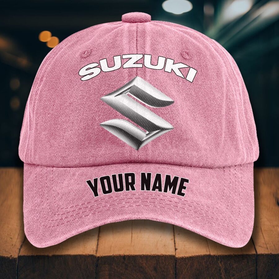 Suzuki Gewaschene Denim-Kappe – Bild 9