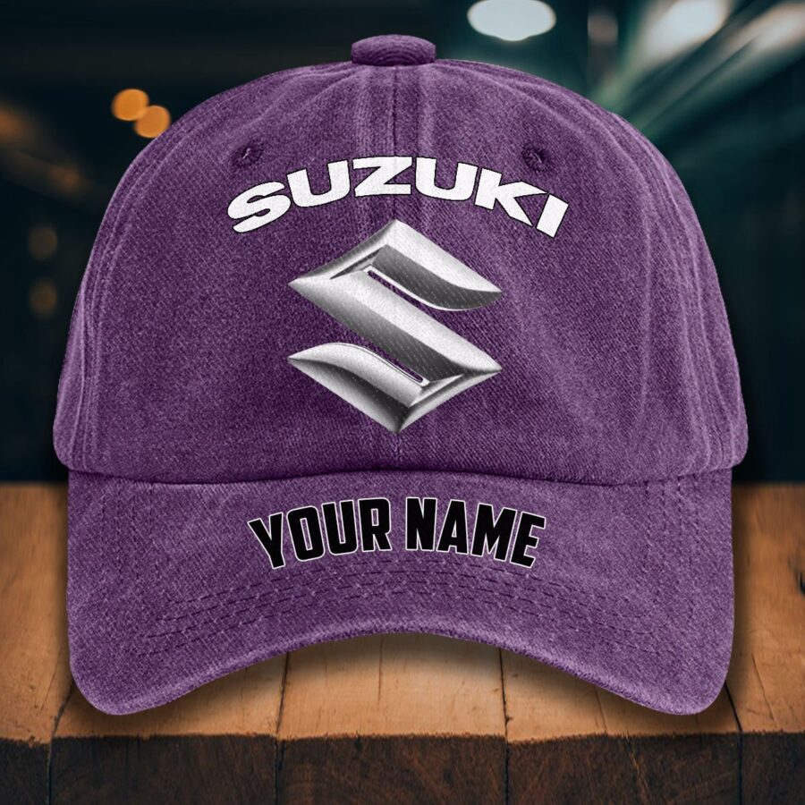 Suzuki Gewaschene Denim-Kappe – Bild 11