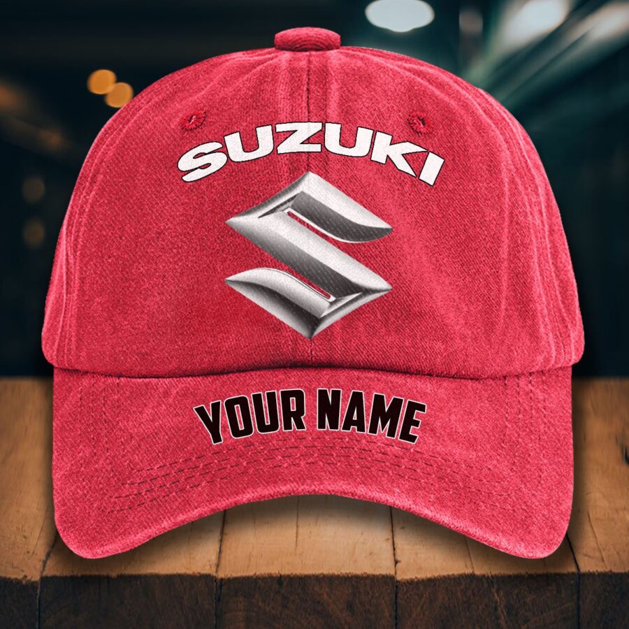 Suzuki Gewaschene Denim-Kappe – Bild 12