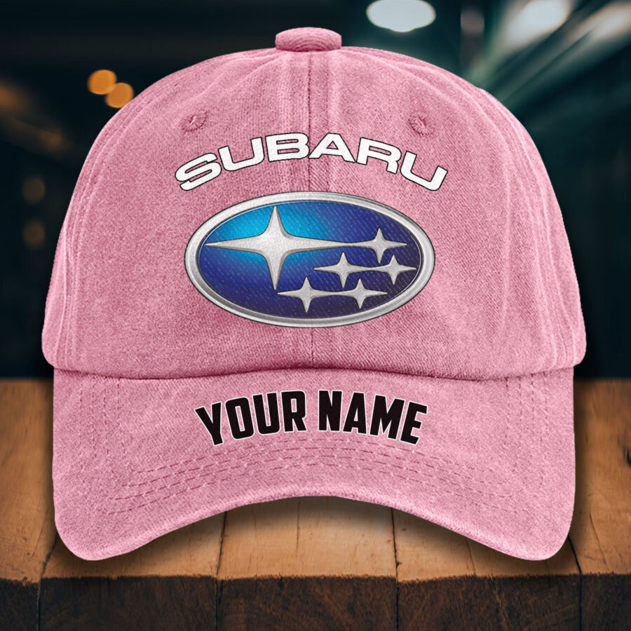 Subaru Gewaschene Denim-Kappe – Bild 9