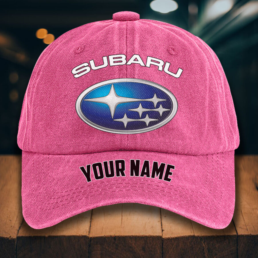 Subaru Gewaschene Denim-Kappe – Bild 10