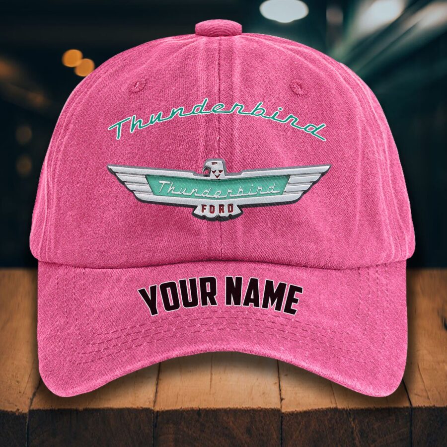 Thunderbird Gewaschene Denim-Kappe – Bild 10