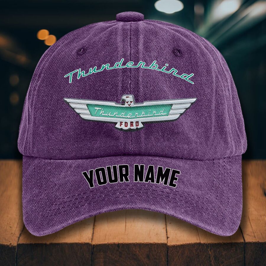 Thunderbird Gewaschene Denim-Kappe – Bild 11