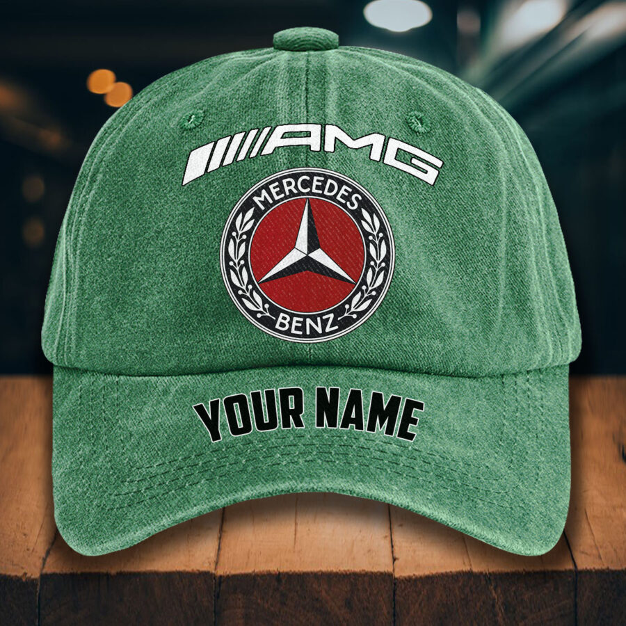 Mercedes-AMG Gewaschene Denim-Kappe – Bild 3