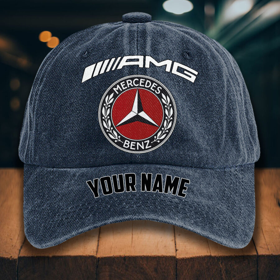 Mercedes-AMG Gewaschene Denim-Kappe – Bild 7