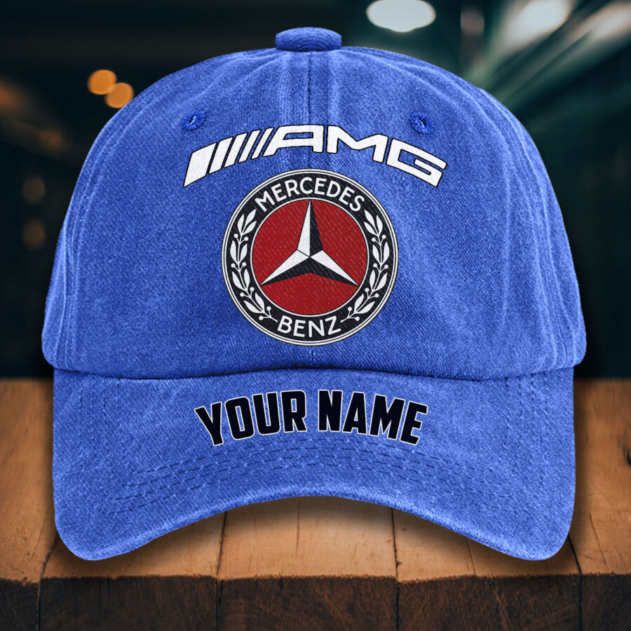 Mercedes-AMG Gewaschene Denim-Kappe – Bild 13