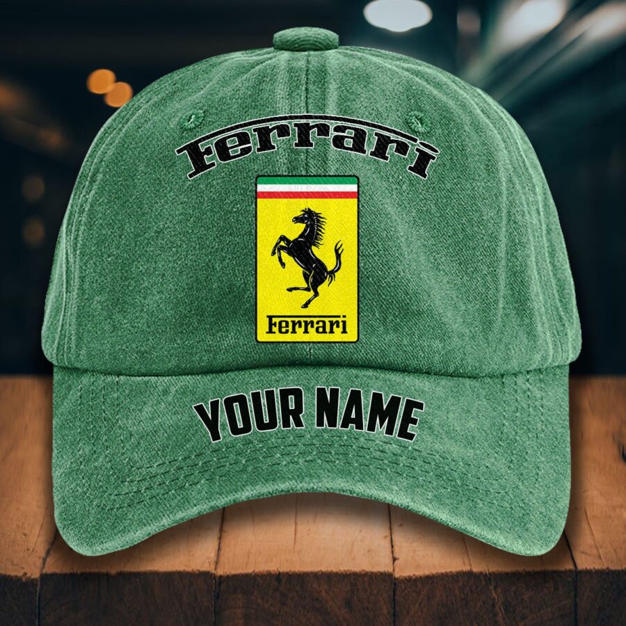 Ferrari Gewaschene Denim-Kappe – Bild 3