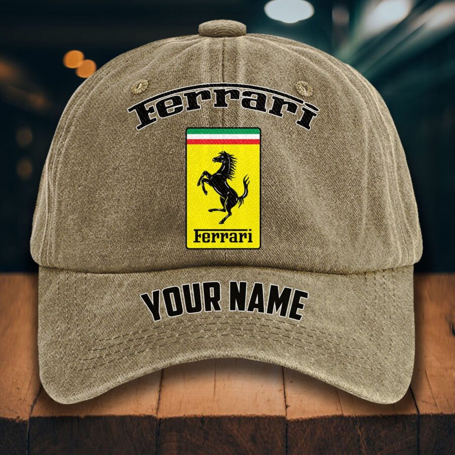 Ferrari Gewaschene Denim-Kappe – Bild 5