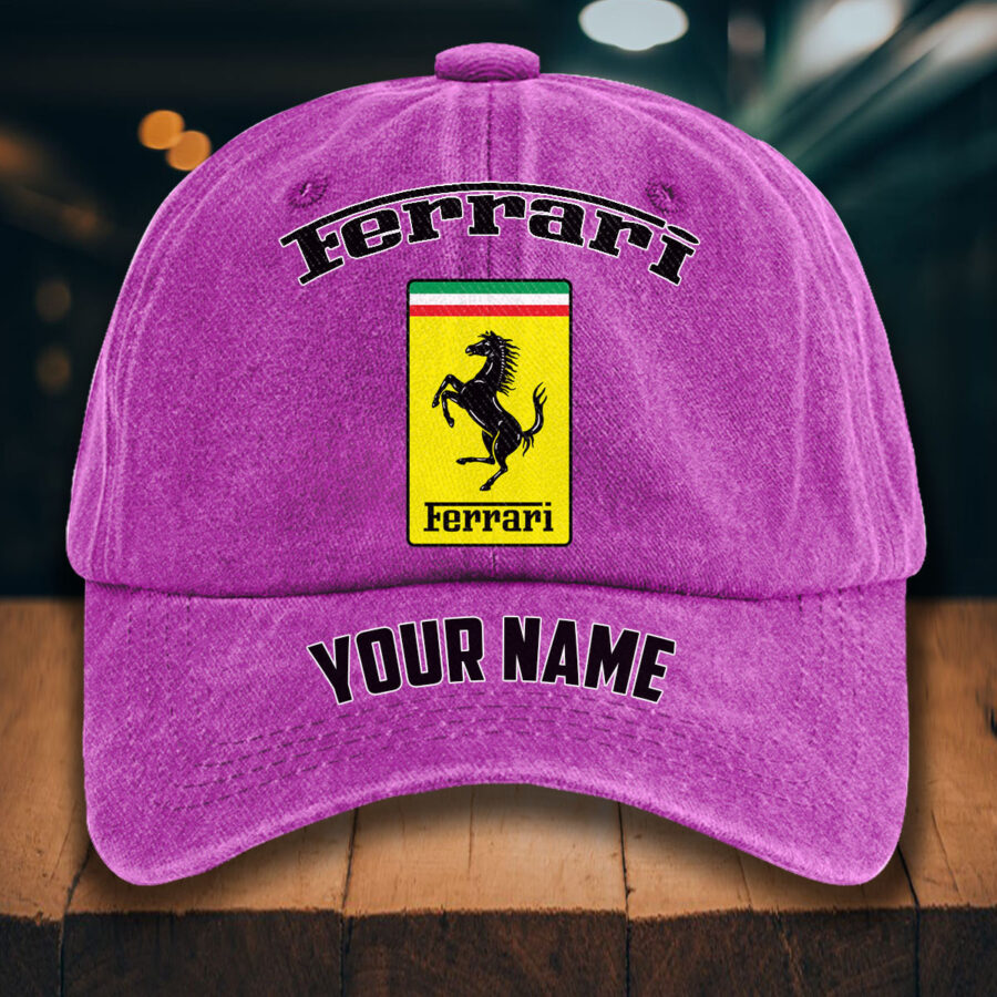 Ferrari Gewaschene Denim-Kappe – Bild 6