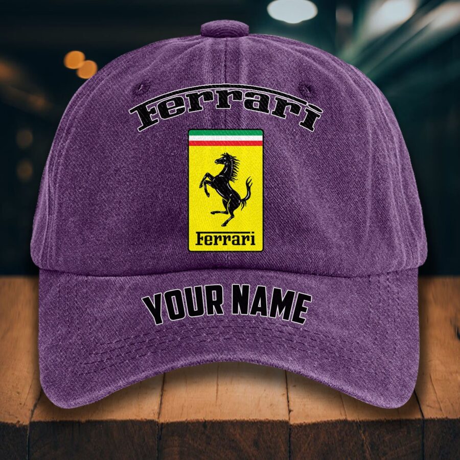 Ferrari Gewaschene Denim-Kappe – Bild 11