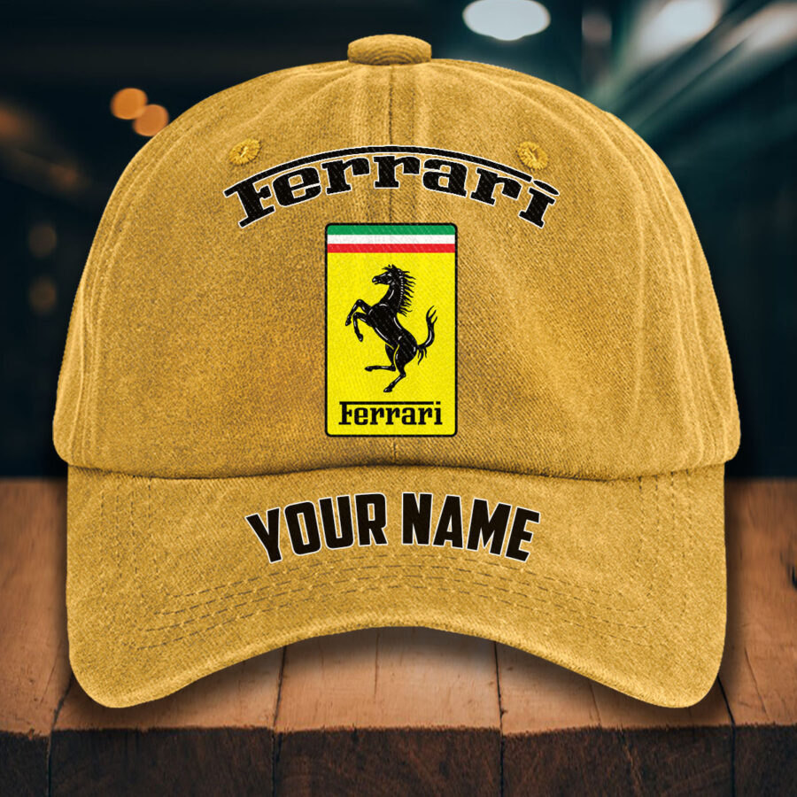 Ferrari Gewaschene Denim-Kappe – Bild 15